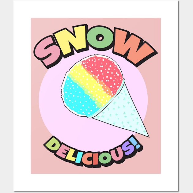 Snow Delicious Wall Art by VultureVomitInc